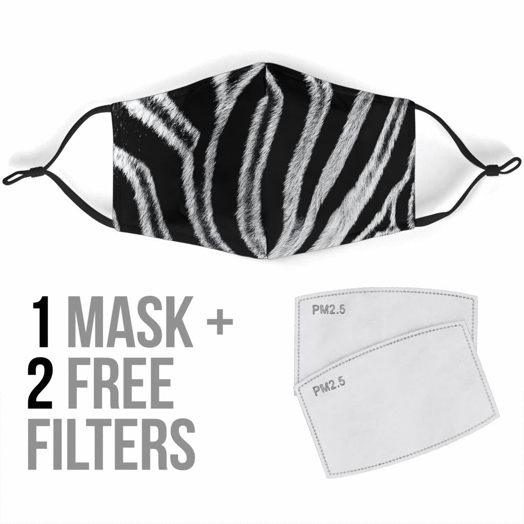 Zebra Print Travellers Mask